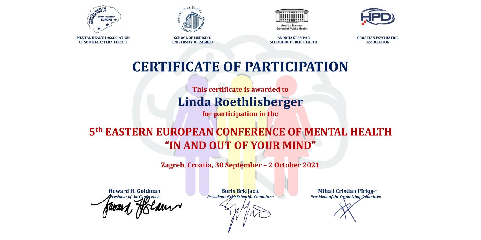 6th International Mental Health Conference / ZAGREB